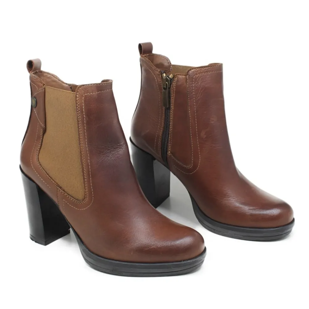 tronchetti_chelsea_tacco__4.webp Stivali Con Tacco | Tronchetti | Made in Italy Tronchetti Chelsea Tacco Alto "FIRA" - Cuoio