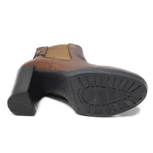 Stivali Con Tacco | Tronchetti | Made in Italy Tronchetti Chelsea Tacco Alto "FIRA" - Cuoio